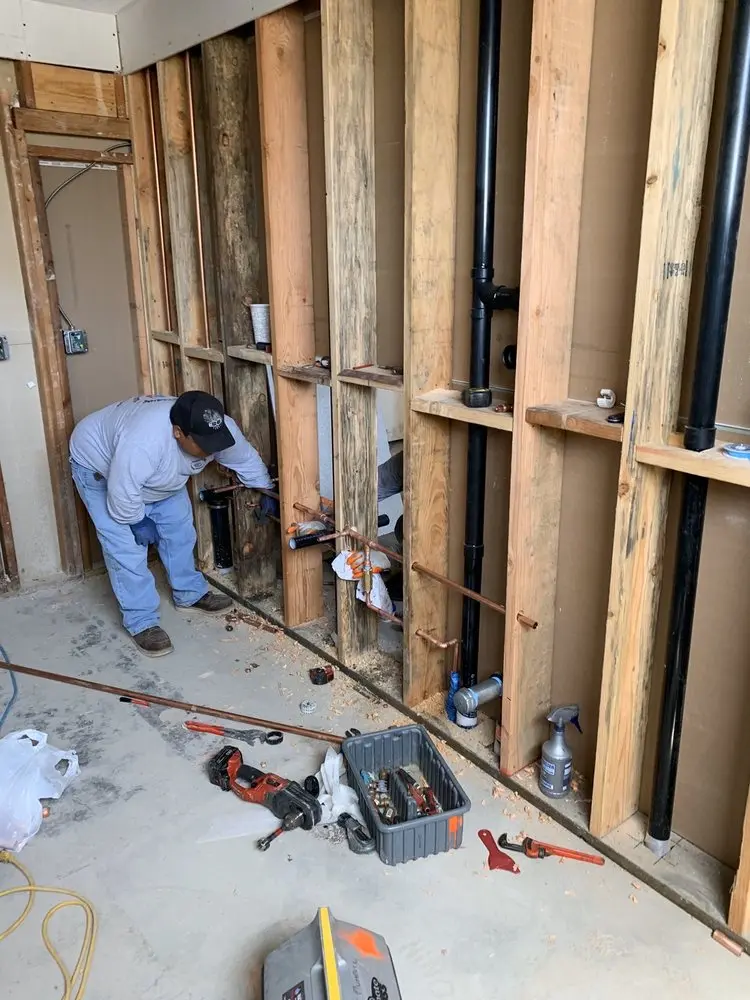 Commercial rough-in plumbing for Commercial Plumbing in Loch Raven